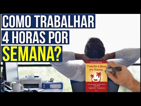 TRABALHE 4 HORAS POR SEMANA - Tim Ferris I Resumo Animado