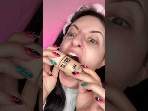 I APPLY MY MAKEUP WITH PRODUCTS I WOULD PROBABLY EAT 😂