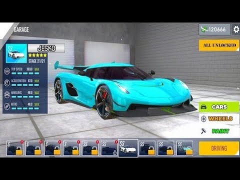 Real Car Driving: Race City 3D all CARS UNLOCKED Gameplay