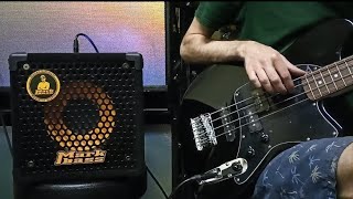Video thumbnail for Markbass Micromark 801 & Ibanez TMB30 Talman Short Scale Bass by David Kox