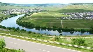 preview picture of video 'Moselschleife Trittenheim - Germany 4K Travel Channel'
