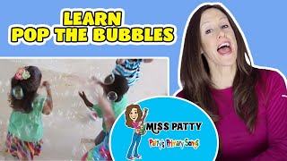 Pop the Bubbles | Number counting song for nursery children, kids & Toddlers  Patty Shukla