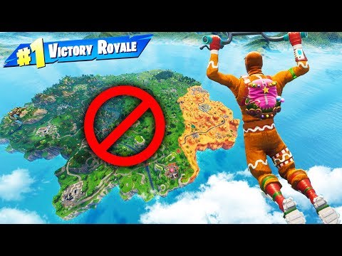 Can You WIN WITHOUT LANDING? in Fortnite Battle Royale