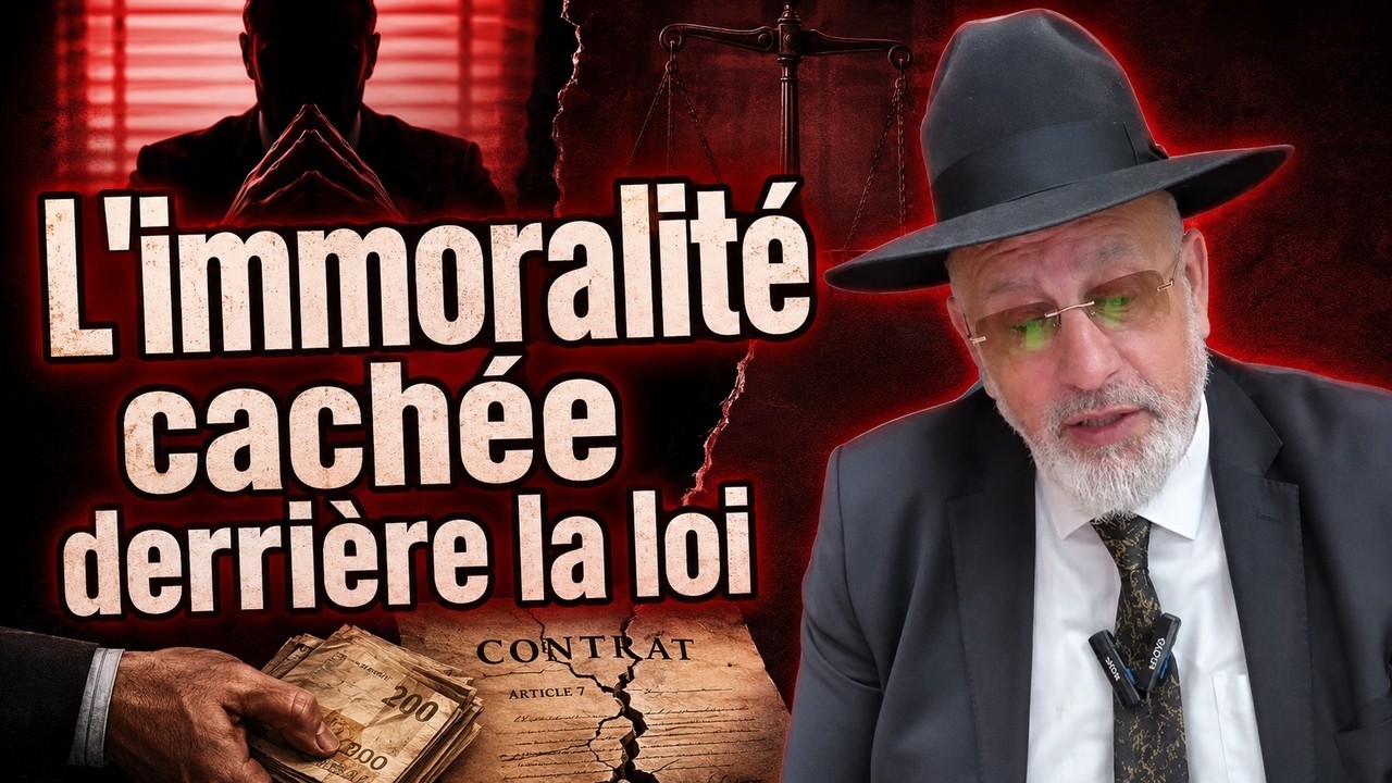 L’immoralité cachée derrière la loi