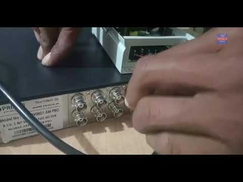 How to connect HD Camera to DVR | step-by-step process | DDL IT Solutions