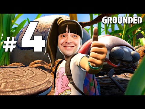 alanzoka jogando Grounded com os amigos - Parte #4