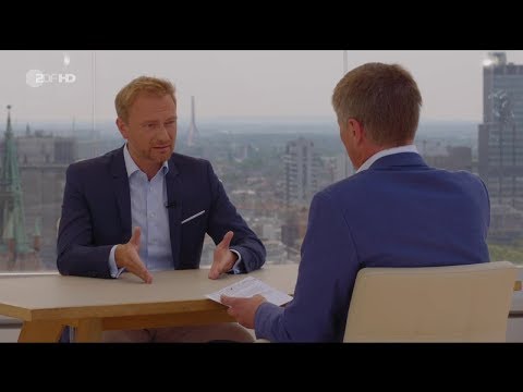 Sommerinterview mit Christian Lindner von der FDP am 22.07.2018