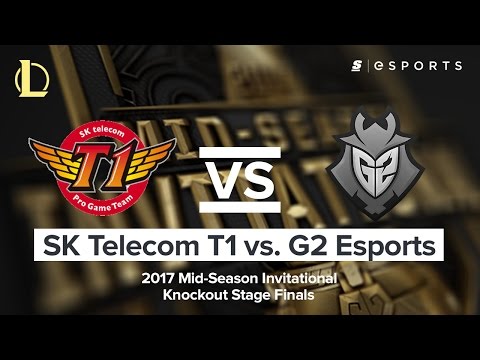 HIGHLIGHTS: SK Telecom T1 vs. G2 Esports (2017 MSI Finals)
