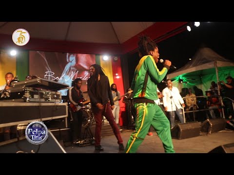 RAS I fire of the crowd When is latest hits AT BOB Marley 75th Earth strong 2020