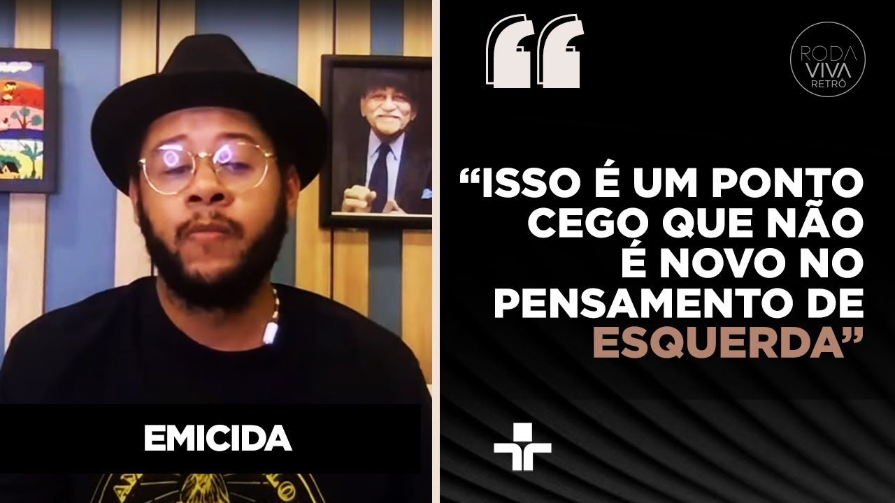 "Tem um tom condescendente muito perigoso dessas pessoas que se nomeiam progressistas", diz Emicida
