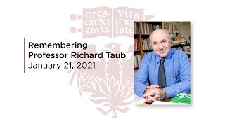 Richard Taub Memorial