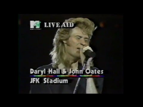 Hall & Oates - Out Of Touch (MTV - Live Aid 7/13/1985)