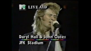 Hall & Oates - Out Of Touch (MTV - Live Aid 7/13/1985)