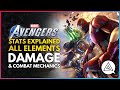Marvel's Avengers | Stats Explained, All Elements, Damage & Combat Mechanics