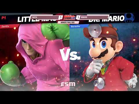 Poravaunu 8 - Ultimate Singles - Winners Finals - Bl4ck(Dr. Mario) vs ZartZu(Link, Little Mac)
