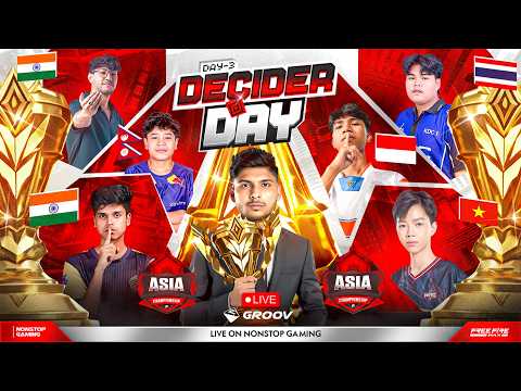ASIA CHAMPIONSHIP GRAND FINAL DECIDER DAY 🔥🥵 || S8UL, GODL 🇮🇳 vs WAG, CPX, FL 🇻🇳 AVD 🇹🇭 vs HR 🇳🇵