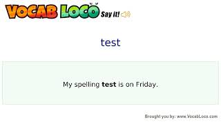 Video thumbnail for test