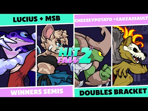 Hitfall 2: Winners Semis - Lucius + MSB vs CakeAssault + CheesyPotato RoA Doubles