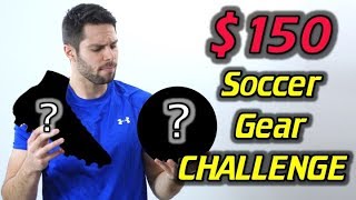 $150 Soccer Gear CHALLENGE! - What's In My Soccer Bag Budget Edition