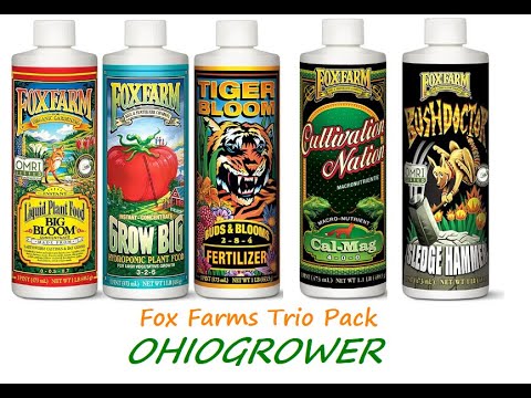 Fox Farms Nutrient Trio Pack & How To Use!