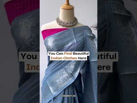 A melhor loja de roupas indianas em Cingapura🛍️✨ | Simi Best Singapore