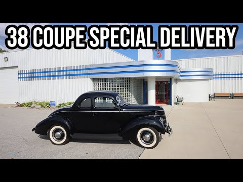 Delivering A BEAUTIFUL 1938 Ford Coupe To The Early Ford V8 Museum
