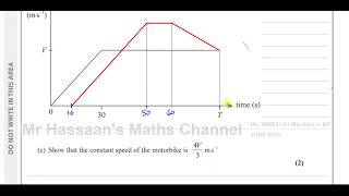 Download Lagu WME01/01, (Edexcel), IAL, M1, June 2023, Q5, Speed Time Graphs Thumbnail