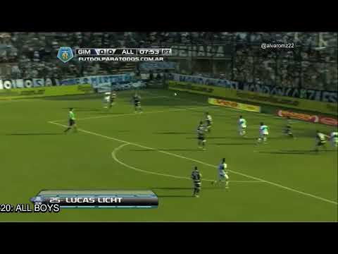Todos los goles de Lucas Licht en GImnasia