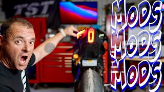 Yamaha R7 integrated turn signals
