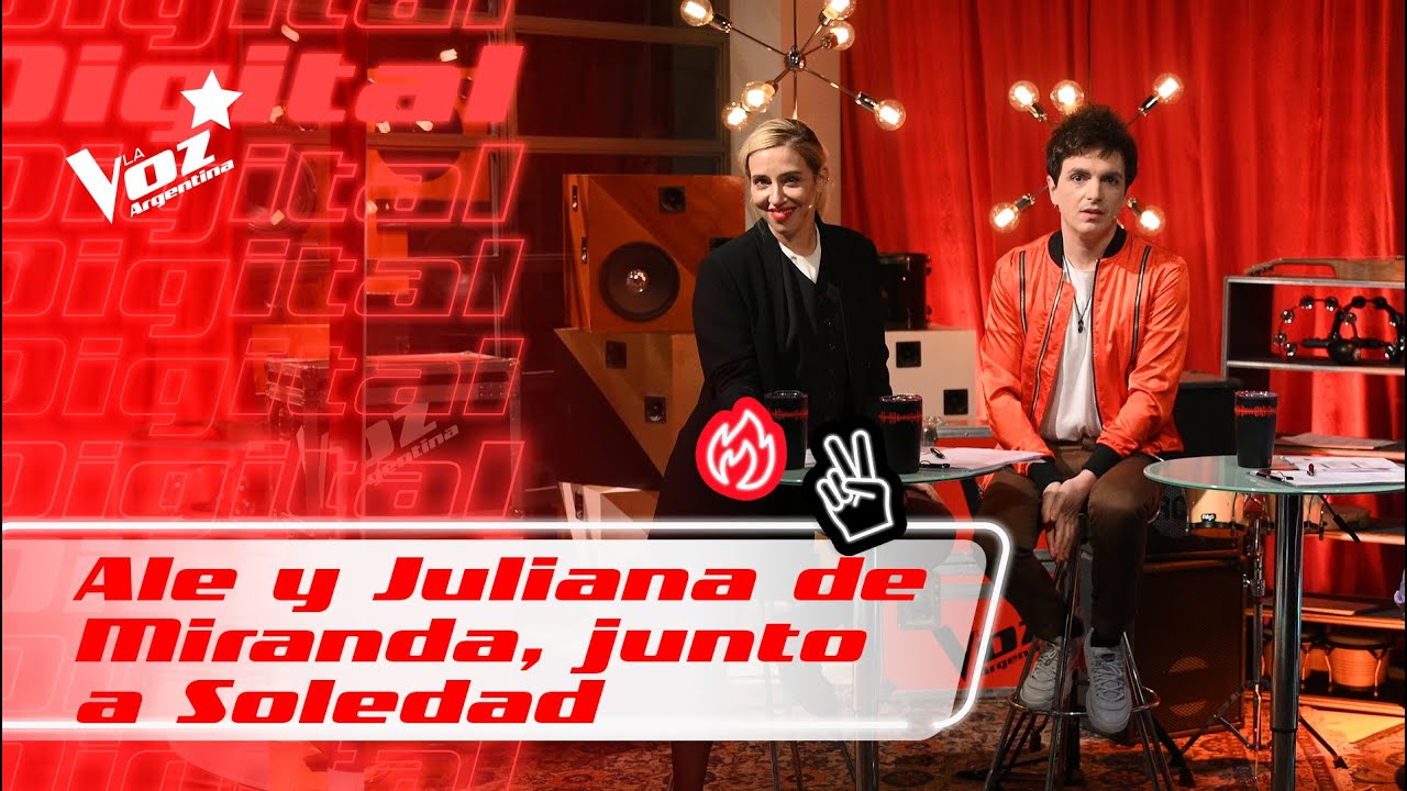 STEFI ROITMAN entrevista a los MIRANDA!, co-coaches de SOLEDAD -  Voz Argentina 2021