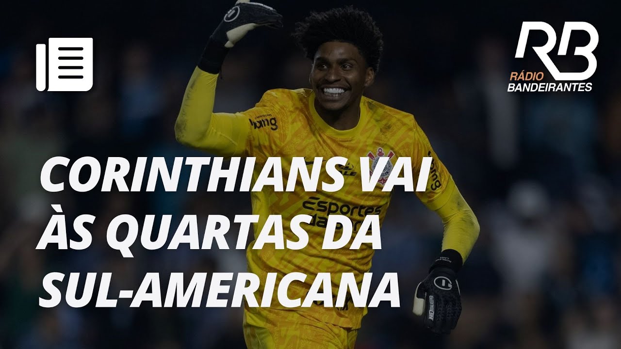 Hugo "herói" pega 3 pênaltis e classifica Corinthians na Sul-Americana