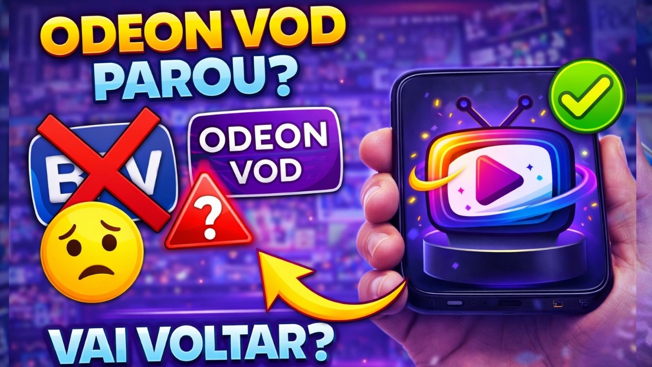 ODEON VOD PAROU DE FUNCIONAR NO BTV? VAI VOLTAR? ODEON VOD TÁ FORA DO AR? COMO RESOLVER!