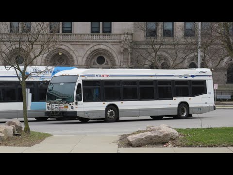 NFTA METRO RIDE ROUTE 4B INBOUND [FULL ROUTE] BUS 1819 - 2018 NOVABUS LFS