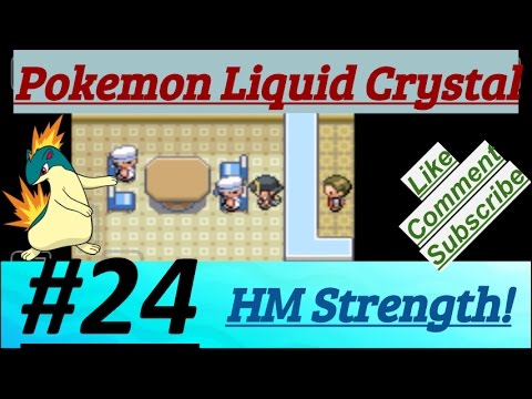 Pokemon Liquid Crystal Episode 24 Got HM Strength & Reached Olivine City & Route 39