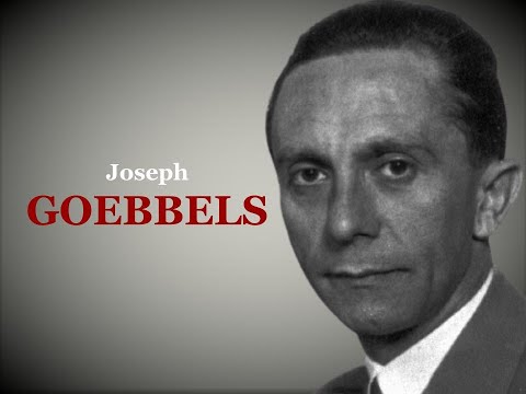 Joseph Goebbels - Nazi Propagandist