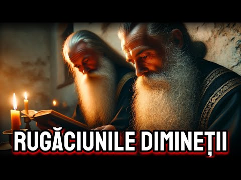 RUGĂCIUNILE DE DIMINEAȚĂ, scrise și citite (toate rugăciunile care se zic la trezire)