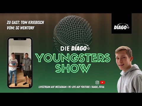 DIAGO Youngsters mit Tom Kriebisch (Schiedsrichter) vom SC Wentorf