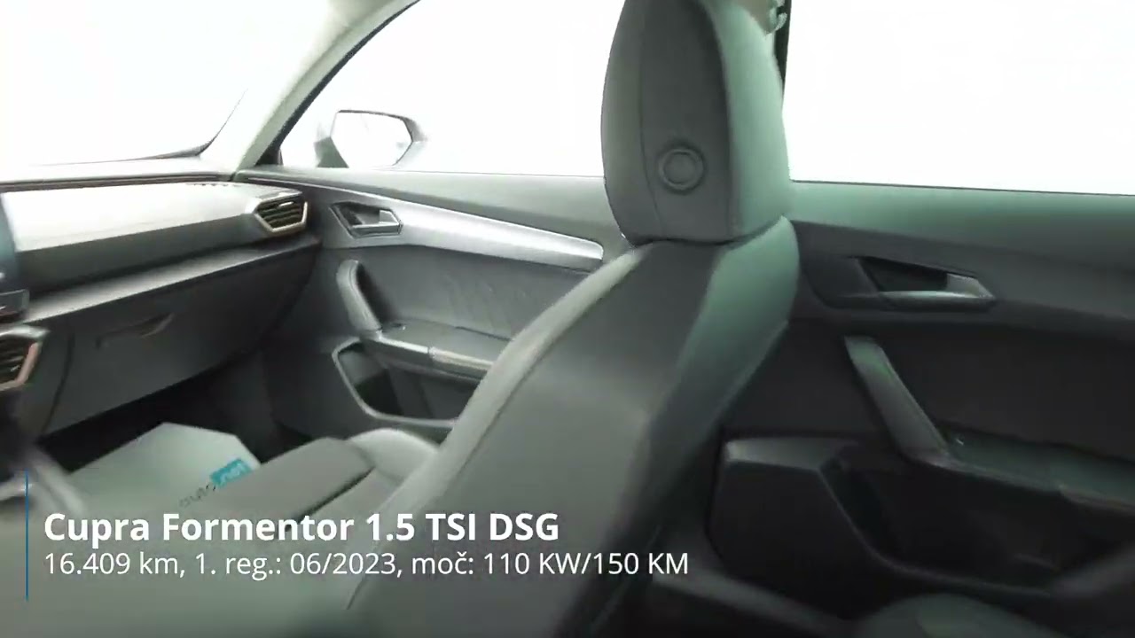 Cupra Formentor 1.5 TSI DSG - SLOVENSKO VOZILO