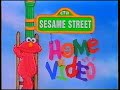 Original VHS Opening Sesame Street Elmo Saves Christmas UK Retail Tape