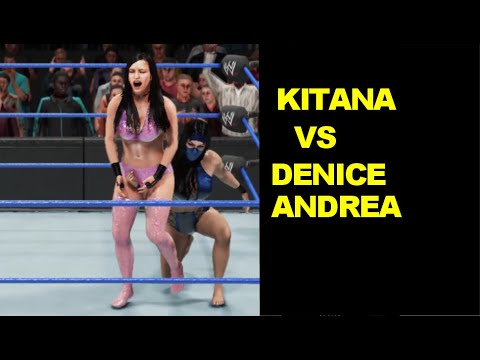 WWE 2K19 Kitana vs Denice Andrea - Iron Woman