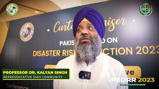 PROFESSOR DR. KALYAN SINGH from SIKH COMMUNITY