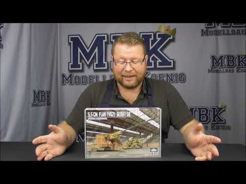 MBK packt aus #327 - 1:35 5,5cm Flak (VG2) Gerät 58 (16.02 VK35001)