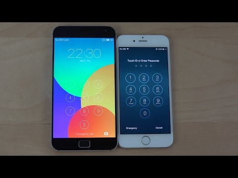 Meizu MX4 Pro vs. iPhone 6 - Fingerprint Sensor Speed Review (4K)