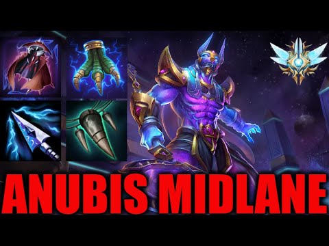 Lifesteal build still brings the damage, Anubis Midlane - Smite Grandmasters Ranked