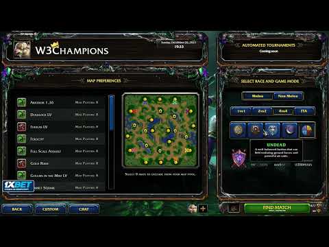 Happy's stream 26th December 2021 Battle.net - w3champions