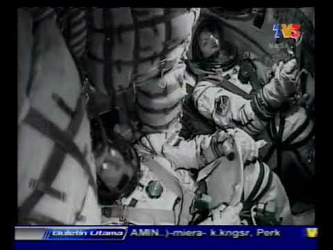 Astronauta da Malásia explode no espaço através da Soyuz