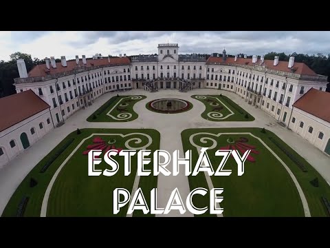 Esterházy Palace From Above - Drone Foot