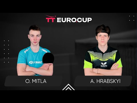 18:50 Oleksii Mitla - Andrii Hrabskyi 13.01.2024TT Euro.Cup Ukraine Master. TABLE 3
