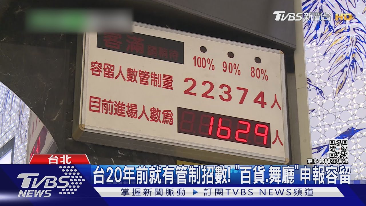 台20年前就有管制招數! 「百貨、舞廳」申報容留