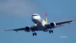 AMAZING Landings at Madeira windy Airport